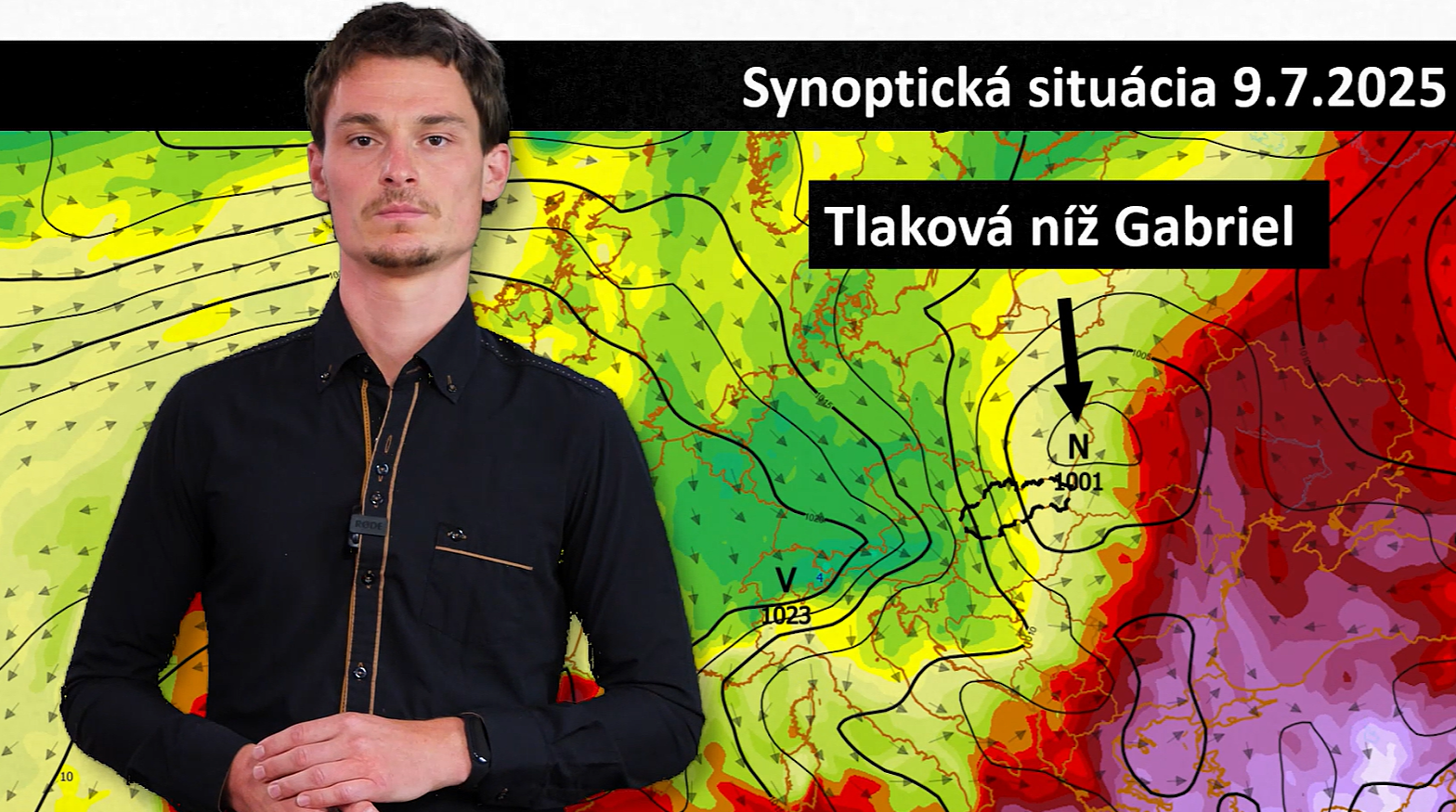 SHMÚ vydal výstrahy 2. a 3. stupňa