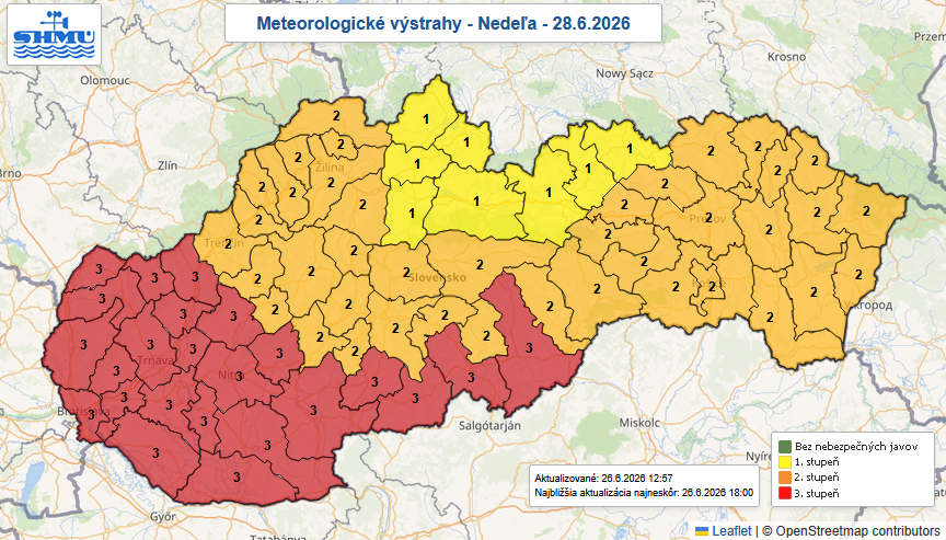 Vlna horúčav vyvrcholí v najbližších dňoch