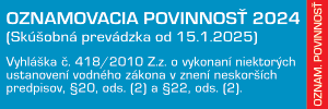 Oznamovacia povinnosť 2024